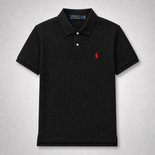 Polo Ralph Lauren Men's Cotton Polo Shirt – Premium Classic Fit Cotton Polo