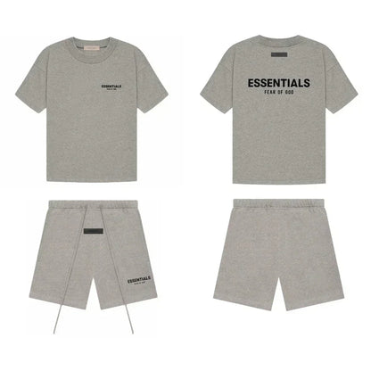 Fear of God Essentials Short Set – Premium Oversized Streetwear T-Shirt & Shorts
