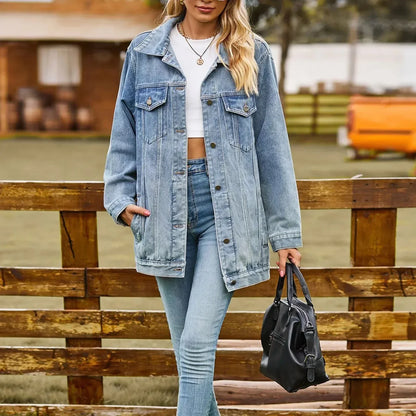 Vamelle | Women’s Vintage-Inspired Denim Jacket