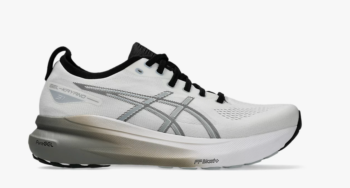 Gel-Kayano 31 Stability Running Shoes – Adaptive Cushion Road Running Trainers for Long-Distance Comfort