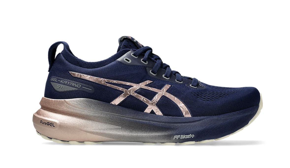 Gel-Kayano 31 Stability Running Shoes – Adaptive Cushion Road Running Trainers for Long-Distance Comfort