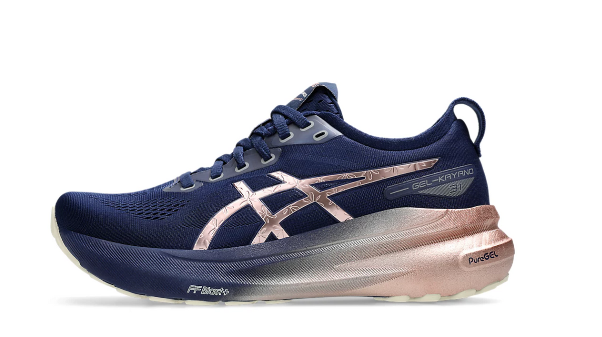 Gel-Kayano 31 Stability Running Shoes – Adaptive Cushion Road Running Trainers for Long-Distance Comfort