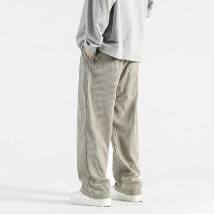 Zeldar | Men’s Corduroy Relaxed Fit Sweatpants