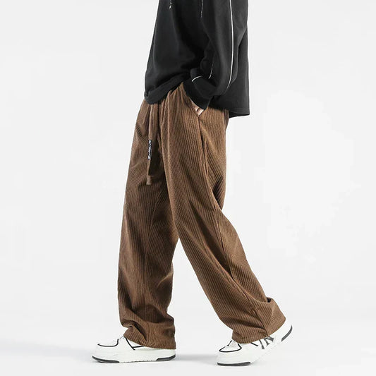 Zeldar | Men’s Corduroy Relaxed Fit Sweatpants